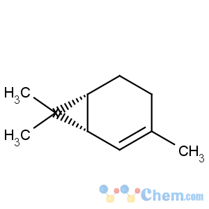 CAS No:4497-92-1 Bicyclo[4.1.0]hept-2-ene,3,7,7-trimethyl-, (1S,6R)-