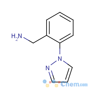 CAS No:449758-13-8 (2-pyrazol-1-ylphenyl)methanamine