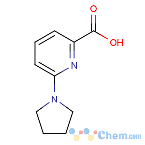 CAS No:450368-20-4 6-pyrrolidin-1-ylpyridine-2-carboxylic acid