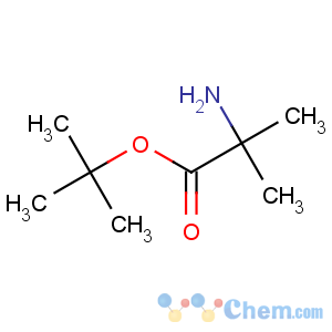 CAS No:4512-32-7 tert-butyl 2-amino-2-methylpropanoate