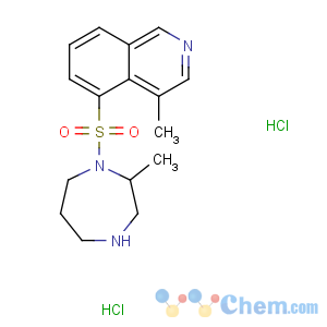 CAS No:451462-58-1 4-methyl-5-[(2-methyl-1,<br />4-diazepan-1-yl)sulfonyl]isoquinoline