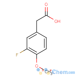 CAS No:452-14-2 2-(3-fluoro-4-methoxyphenyl)acetic acid