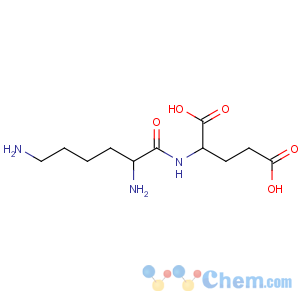 CAS No:45234-02-4 (2S)-2-[[(2S)-2,6-diaminohexanoyl]amino]pentanedioic acid