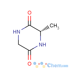 CAS No:4526-77-6 2,5-Piperazinedione,3-methyl-, (3S)-