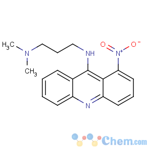 CAS No:4533-39-5 N',N'-dimethyl-N-(1-nitroacridin-9-yl)propane-1,3-diamine