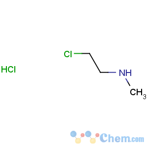 CAS No:4535-90-4 Ethanamine,2-chloro-N-methyl-, hydrochloride (1:1)