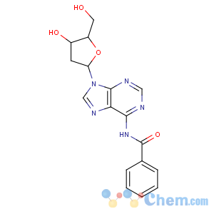 CAS No:4546-72-9 N-[9-[(2R,4S,<br />5R)-4-hydroxy-5-(hydroxymethyl)oxolan-2-yl]purin-6-yl]benzamide