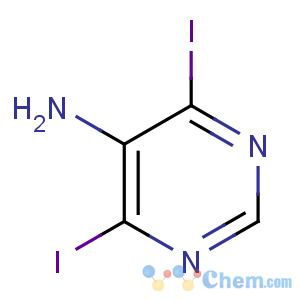 CAS No:454685-58-6 4,6-diiodopyrimidin-5-amine