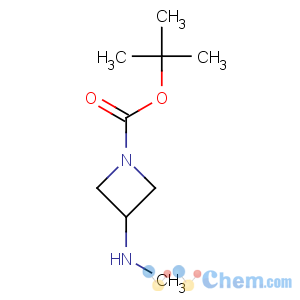 CAS No:454703-20-9 1-Azetidinecarboxylicacid, 3-(methylamino)-, 1,1-dimethylethyl ester