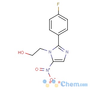 CAS No:4548-15-6 2-[2-(4-fluorophenyl)-5-nitroimidazol-1-yl]ethanol