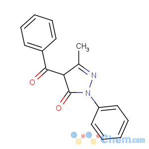 CAS No:4551-69-3 4-benzoyl-5-methyl-2-phenyl-4H-pyrazol-3-one