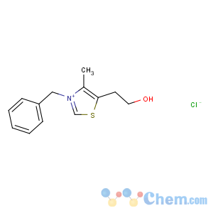 CAS No:4568-71-2 2-(3-benzyl-4-methyl-1,3-thiazol-3-ium-5-yl)ethanol