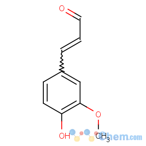 CAS No:458-36-6 (E)-3-(4-hydroxy-3-methoxyphenyl)prop-2-enal