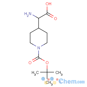 CAS No:458560-09-3 1-boc-4-(aminocarboxymethyl)piperidine