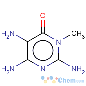 CAS No:45864-29-7 4(3H)-Pyrimidinone,2,5,6-triamino-3-methyl-