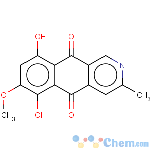 CAS No:4589-33-7 Benz[g]isoquinoline-5,10-dione,6,9-dihydroxy-7-methoxy-3-methyl-