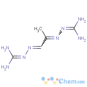 CAS No:459-86-9 2-[(E)-[(1E)-1-(diaminomethylidenehydrazinylidene)propan-2-ylidene]<br />amino]guanidine