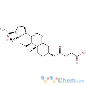 CAS No:4598-67-8 3beta-hydroxypregn-5-en-20-one 3-(hydrogen succinate)