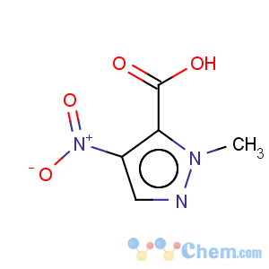 CAS No:4598-86-1 1H-Pyrazole-3-carboxylicacid, 1-methyl-4-nitro-