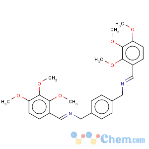 CAS No:460091-11-6 1,4-benzenedimethanaminen,n'-bis[(2,3,4-trimethoxyphenyl)methylene]-