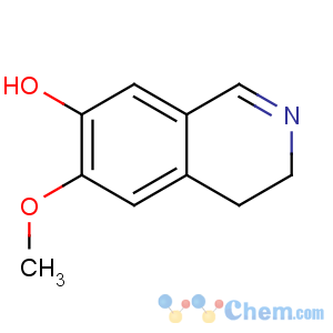 CAS No:4602-73-7 6-methoxy-3,4-dihydroisoquinolin-7-ol