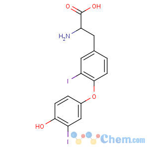 CAS No:4604-41-5 (2S)-2-amino-3-[4-(4-hydroxy-3-iodophenoxy)-3-iodophenyl]propanoic acid