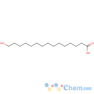 CAS No:4617-33-8 15-hydroxypentadecanoic acid