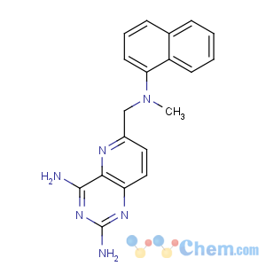 CAS No:462100-05-6 6-[[methyl(naphthalen-1-yl)amino]methyl]pyrido[3,2-d]pyrimidine-2,<br />4-diamine