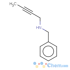 CAS No:4626-58-8 Benzenemethanamine,N-2-butyn-1-yl-