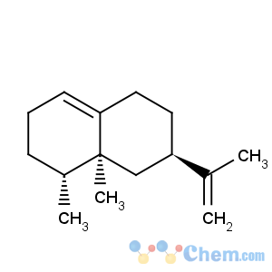CAS No:4630-07-3 Naphthalene,1,2,3,5,6,7,8,8a-octahydro-1,8a-dimethyl-7-(1-methylethenyl)-, (1R,7R,8aS)-