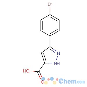CAS No:46413-66-5 3-(4-bromophenyl)-1H-pyrazole-5-carboxylic acid