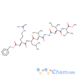 CAS No:464883-21-4 N2-[(Phenylmethoxy)carbonyl]-L-arginyl-L-leucyl-L-valyl-2-azaglycyl-L-isoleucyl-L-valine methyl ester