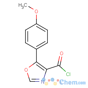 CAS No:465514-15-2 5-(4-methoxyphenyl)-1,3-oxazole-4-carbonyl chloride