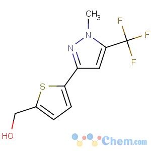CAS No:465514-19-6 [5-[1-methyl-5-(trifluoromethyl)pyrazol-3-yl]thiophen-2-yl]methanol