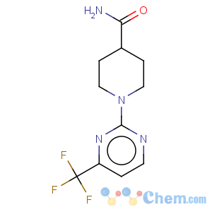 CAS No:465514-29-8 1-[4-(trifluoromethyl)-2-pyrimidinyl]-4-piperidinecarboxamide