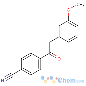 CAS No:465514-67-4 4-[2-(3-methoxyphenyl)acetyl]benzonitrile