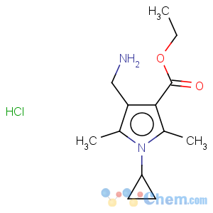 CAS No:465515-33-7 Ethyl 4-(aminomethyl)-1-cyclopropyl-2,5-dimethyl-1H-pyrrole-3-carboxylate hydrochlor