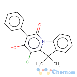 CAS No:465540-80-1 9-Chloro-8-hydroxy-10,10-dimethyl-7-phenyl-10H-pyrido[1,2-a]indol-6-one