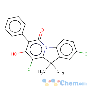 CAS No:465540-81-2 2,9-Dichloro-8-hydroxy-10,10-dimethyl-7-phenyl-10H-pyrido[1,2-a]indol-6-one