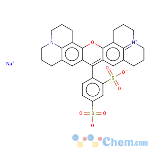 CAS No:465544-24-5 1H,5H,11H,15H-Xantheno[2,3,4-ij:5,6,7-i'j']diquinolizin-18-ium,9-(2,4-disulfophenyl)-2,3,6,7,12,13,16,17-octahydro-, inner salt, sodium salt(9CI)