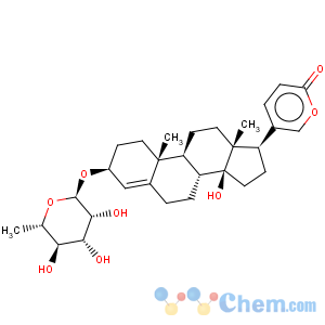 CAS No:466-06-8 Bufa-4,20,22-trienolide,3-[(6-deoxy-a-L-mannopyranosyl)oxy]-14-hydroxy-,(3b)-