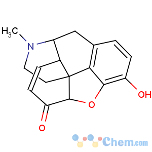 CAS No:467-02-7 (5alpha)-7,8-didehydro-4,5-epoxy-3-hydroxy-17-methylmorphinan-6-one
