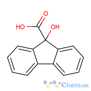 CAS No:467-69-6 9-hydroxyfluorene-9-carboxylic acid