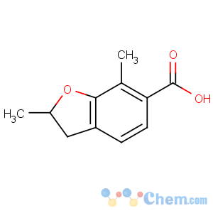 CAS No:467427-84-5 2,7-dimethyl-2,3-dihydro-1-benzofuran-6-carboxylic acid