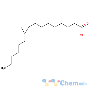 CAS No:4675-60-9 8-[(1S,2R)-2-hexylcyclopropyl]octanoic acid