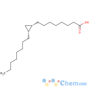 CAS No:4675-61-0 Cyclopropaneoctanoicacid, 2-octyl-, (1R,2S)-rel-