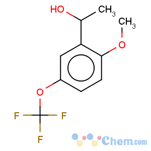 CAS No:468074-91-1 1-[2-methoxy-5-(trifluoromethoxy)phenyl]ethan-1-ol