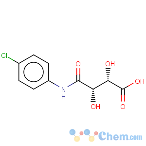 CAS No:46834-56-4 Butanoic acid,4-[(4-chlorophenyl)amino]-2,3-dihydroxy-4-oxo-, (2S,3S)-