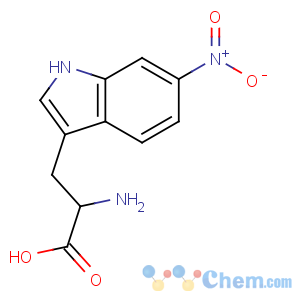 CAS No:46885-76-1 (2S)-2-amino-3-(6-nitro-1H-indol-3-yl)propanoic acid