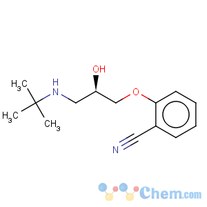 CAS No:46905-83-3 Benzonitrile,2-[(2R)-3-[(1,1-dimethylethyl)amino]-2-hydroxypropoxy]-